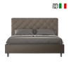 Tweepersoonsbed met opbergruimte 160x190 gestoffeerd design Priya M Keuze