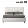 Modern gestoffeerd tweepersoonsbed met opbergruimte 170x200 Priya M3 Aanbieding