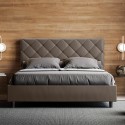 Tweepersoonsbed met opbergruimte 170x210 gestoffeerd modern Priya M4 Verkoop