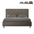 Tweepersoonsbed met opbergruimte 170x210 gestoffeerd modern Priya M4 Aanbieding