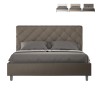 Tweepersoonsbed met opbergruimte 170x210 gestoffeerd modern Priya M4 Aanbieding