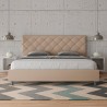 King size bed 180x200 met opbergruimte, gestoffeerd Priya K Prijs