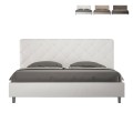 King size bed 180x200 met opbergruimte, gestoffeerd Priya K Aanbieding