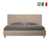 King size bed 180x200 met opbergruimte, gestoffeerd Priya K Kosten