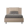 Frans bed met opbergruimte 120x190 met gestoffeerd hoofdbord Antea P Korting