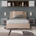 Frans bed met opbergruimte 120x190 met gestoffeerd hoofdbord Antea P Verkoop