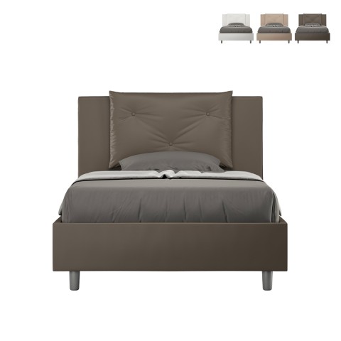 Opbergbed 120x200 Franse twijfelaar gestoffeerd Appia P1 Aanbieding
