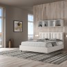 Tweepersoonsbed 160x200 met opbergruimte en gestoffeerde kussens Annalisa M1 Karakteristieken