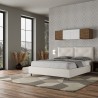 Tweepersoonsbed met opbergruimte 160x200 hoofdeinde kussens Appia M1 