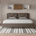 King size tweepersoonsbed met opbergruimte 180x200 gestoffeerd Appia K Voorraad