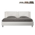 King size tweepersoonsbed met opbergruimte 180x200 gestoffeerd Appia K Aanbieding