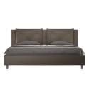 King size tweepersoonsbed met opbergruimte 180x200 gestoffeerd Appia K Model