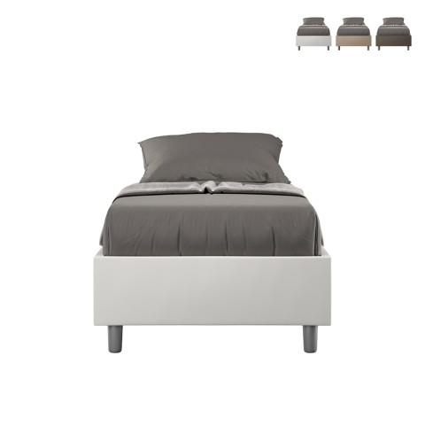 Eenpersoonsbed met opbergruimte sommier 80x190 kinderkamer Azelia S Aanbieding