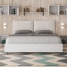 Houten tweepersoonsbed met opbergruimte 160x190cm kussens Egos Antea Prijs