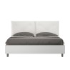 Tweepersoonsbed 160x190cm met opbergruimte en houten kussens Egos Appia Korting