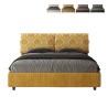 Tweepersoonsbed met opbergruimte 160x190 stof Mados Giada Agata 