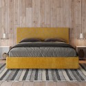 Moderne tweepersoonsbed stof 160x190 met opbergruimte Arla Norris Era Verkoop