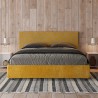 Moderne tweepersoonsbed stof 160x190 met opbergruimte Arla Norris Era Verkoop