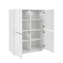 Moderne witte keukenkast Judy 100x40cm voor woonkamerontwerp Kortingen