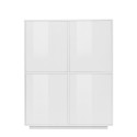 Moderne witte keukenkast Judy 100x40cm voor woonkamerontwerp Korting