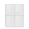 Moderne witte keukenkast Judy 100x40cm voor woonkamerontwerp Korting
