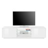 Modern design TV-meubel wit woonkamer 180cm Dover Korting