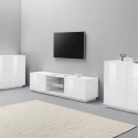 Moderne witte TV-meubel Dover 180cm voor woonkamer Catalogus