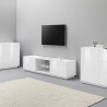 Moderne witte TV-meubel Dover 180cm voor woonkamer Catalogus