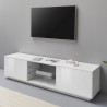 Moderne witte TV-meubel Dover 180cm voor woonkamer Aanbieding