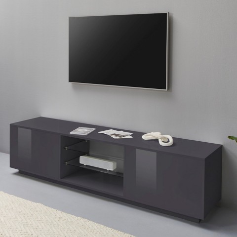 Laag TV-meubel in modern design 180cm woonkamer Dover Report Aanbieding
