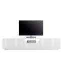 TV-meubel 220cm woonkamer modern design wit Aston Korting