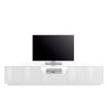 Aston moderne witte TV-meubel 220cm voor woonkamerontwerp Korting