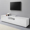 TV-meubel 220cm woonkamer modern design wit Aston Aanbieding