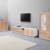 Modern design TV-meubel wit hout 220cm woonkamer Aston Wood Catalogus