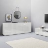 Moderne witte buffetkast Lonja 220cm voor keuken en woonkamer Catalogus
