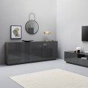 Keuken dressoir 220cm modern design woonkamer kast Lonja Verslag Keuze