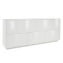 Witte design dressoir 200cm woonkamer kast keuken Lopar Aanbod