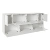Witte design dressoir 200cm woonkamer kast keuken Lopar Kortingen