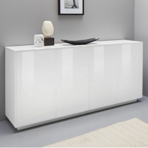 Dressoir woonkamer keukenkast 180cm modern design wit Ceila Aanbieding