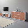 180cm woonkamer dressoir wit Ceila Wood design keukenblok Voorraad