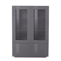 Moderne hoge vitrinekast 100cm keuken woonkamer Syfe Report Korting
