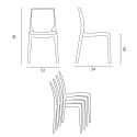 Vierkante tafel 60x60 cm stalen onderstel en zwart blad met 2 gekleurde stoelen Ice Pistachio 