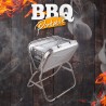 Draagbare houtskoolbarbecue in koffertje Beech Korting