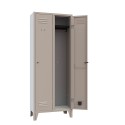 Metalen kleedkast 2-deurs voor kantoor en sportschool Stylo Aanbieding