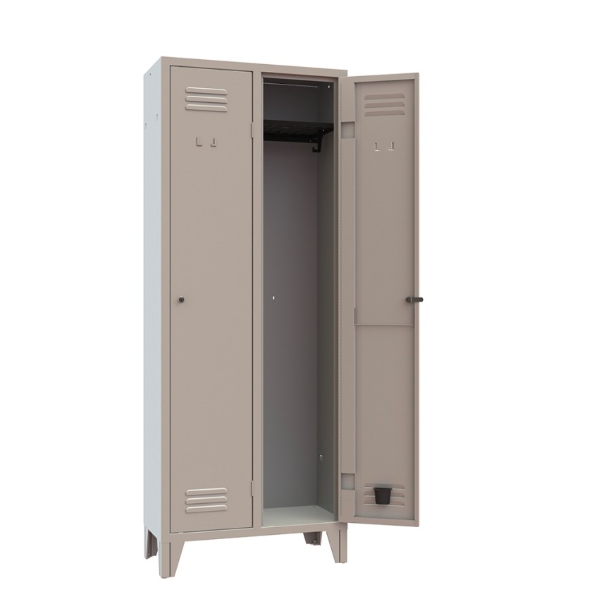 Metalen kleedkast 2-deurs voor kantoor en sportschool Stylo Aanbieding Metalen kleedkast 2-deurs voor kantoor en sportschool Stylo Aanbieding