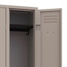 Metalen kleedkast 2-deurs voor kantoor en sportschool Stylo Korting