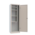Metalen multifunctionele kast met 4 planken en slot Mopp Aanbieding