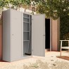 Metalen multifunctionele kast met 4 planken en slot Mopp Aanbod