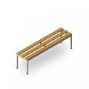 Kleedkamerbank 4 zitplaatsen 150x37x43cm voor school en zwembad Sit M Aanbieding