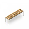 Kleedkamerbank 4 zitplaatsen 150x37x43cm voor school en zwembad Sit M Aanbieding
